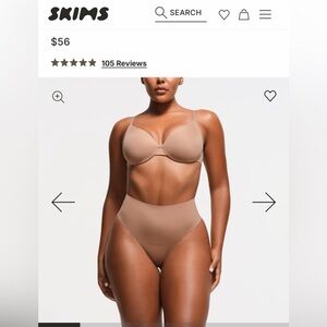 [Skims] NWT Smoothing Full Coverage Lightly Lined Bra